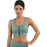 SIROKO Sportovní podprsenka - Vysoká podpora Squat Green Jasanově Zelená XS ZELENÁ
