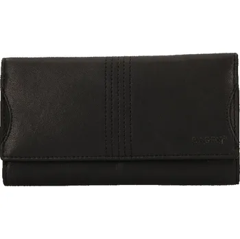 Peněženka Lagen dámská peněženka kožená BLC/4735 - černá - BLK + doprava zdarma
