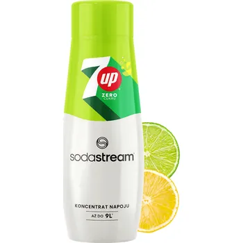 Příprava sody Sirup SodaStream koncentrát 7up Free pro výrobník sody, na 9 l nápoje z 440 ml
