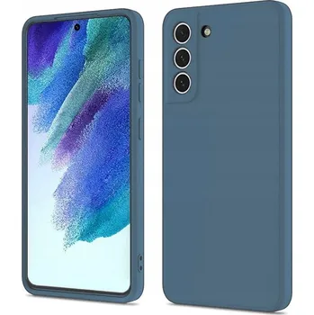 Pouzdro na mobilní telefon Zadní Kryt fashion case pro Samsung Galaxy S21 FE modrá