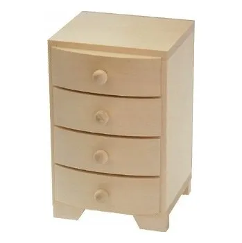 Komoda Vysoká komoda - 4 zásuvky