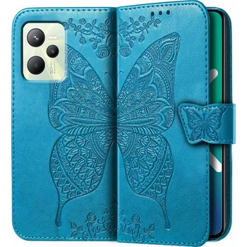 Pouzdro na mobilní telefon Flipové pouzdro XGSM pro realme C35, modré