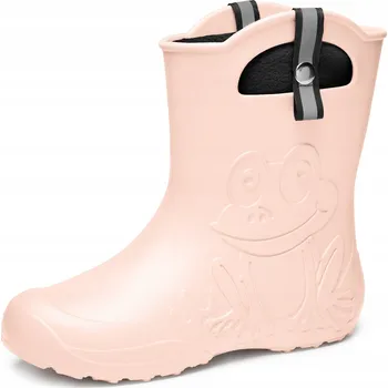 Pracovní obuv Dámské zateplené Holínky , lehké holínky z pěnové gumy LADEHEID , růžové 40-41