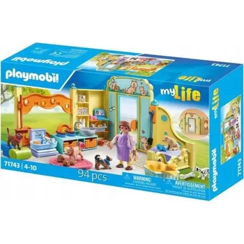 Stavebnice Playmobil Playmobil Domeček pro štěňata 71743