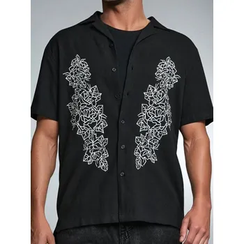 Oblečení a móda Sinsay - Košile z viskózy - černá - 083EV-99X - 083EV-99X-XL