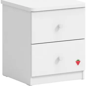 Noční stolek Noční stolek Vendella - bílá
