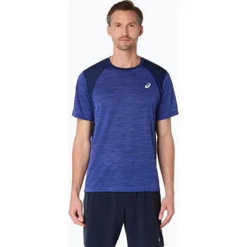 Pánské tričko Pánské běžecké tričko ASICS Road Top dark cobalt