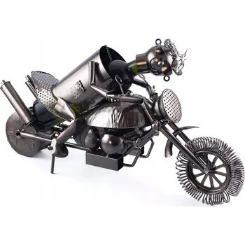 Stojan na víno, motorkář