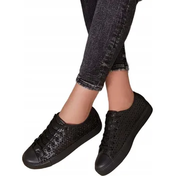 Dámské tenisky ČERNÉ DÁMSKÉ TENISKY NAVET 37