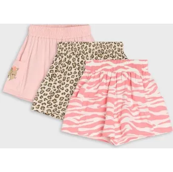 Dětská móda Sinsay - Sada 3&nbsp;kraťas - vícebarevná - 891DR-MLC - 891DR-MLC-98