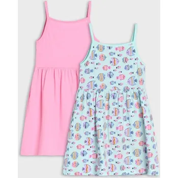 Sinsay - Sada 2 šatů - vícebarevná - 135CF-MLC - 135CF-MLC-98