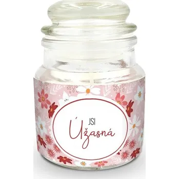 Svíčka Nekupto Svíčka s věnováním - JSI ÚŽASNÁ f070063