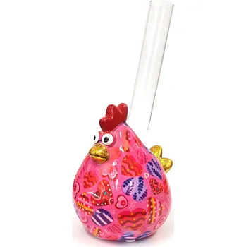 Váza Pomme pidou Váza MATILDA růžová se srdíčky p760002