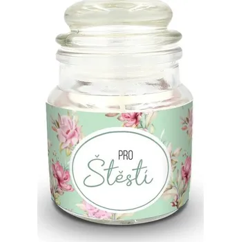Svíčka Nekupto Svíčka s věnováním - PRO ŠTĚSTÍ f070059