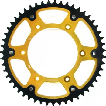 Řetězová sada pro motocykl SUPERSPROX rozeta 899 51 STEALTH (ocel-hliník) KTM SX/EXC (JTR897.51) barva zlatá (SUPERSPROX rozeta 899 51 STEALTH (ocel-hliník) KTM SX/EXC (JTR897.51) barva zlatá)