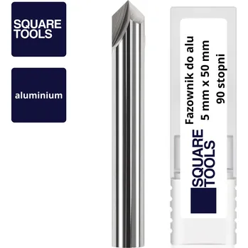 Vrták Čelní fréza Square Tools průměr 5 mm, délka 50 mm, VHM 90°
