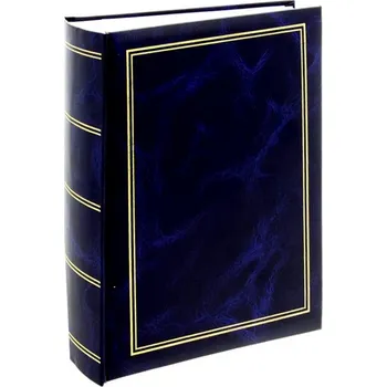 Fotoalbum Fotoalbum 9x13/300 2-up Gedeon Classic vinyl MODRÝ 6405274