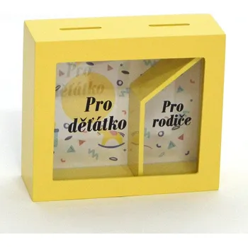 Pokladnička Albi DUO POKLADNIČKA - Pro děťátko / rodiče 7620077