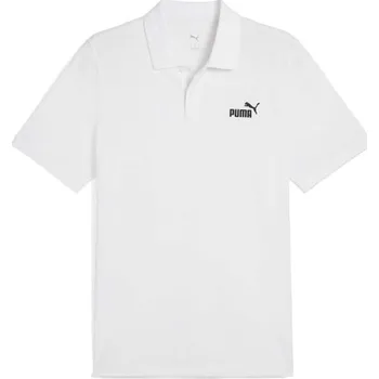 Pánské tričko Pánské polo triko Puma ESSENTIALS NO 1.LOGO PIQUE POLO 3XL Bílá, Černá