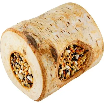 Krmivo pro hlodavce HamStake Březový tunel se semínky - malý 8x4cm