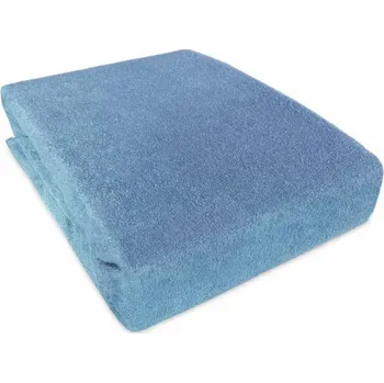 Dětsný nábytek Prostěradlo froté nepropustné PVC 120/60 modré