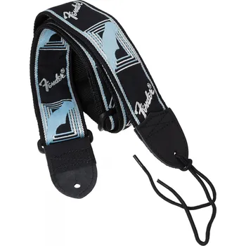 Hudebniny Fender Monogramm Strap Black-Grey-Blue + prodloužená záruka 3 roky