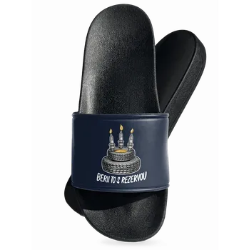 Pánské pantofle Bastard Beru to s rezervou pantofle Navy