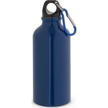 Láhev LANDSCAPE S. Hliníková sportovní láhev s karabinou 400 ml - Námořnická Modrá