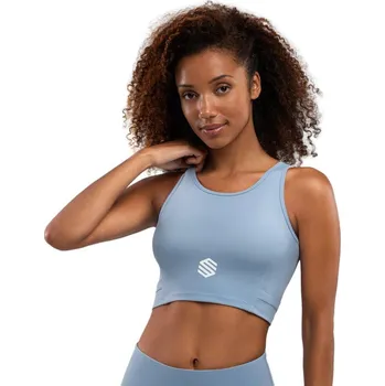 Podprsenka SIROKO Sportovní podprsenka Crunch Blue Nebeská Modrá XL MODRÁ