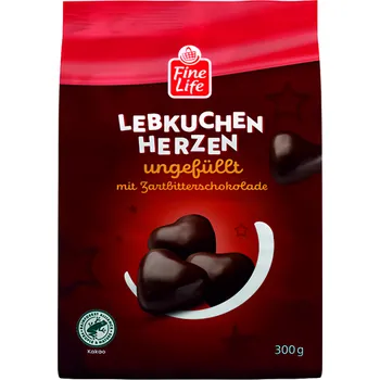 Bonbon Fine Life Perníčky v čokoládě 300g
