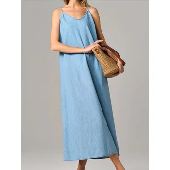 Dámská móda Sinsay - Džínové šaty - modrá - 695DB-50J - 695DB-50J-L