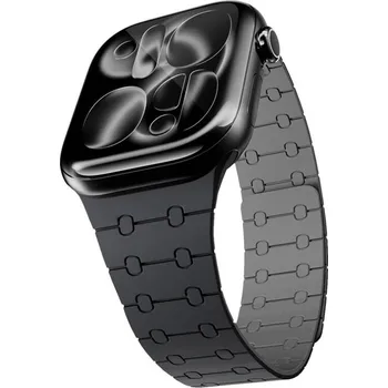 Epico Magnetic+ Silicone na Apple Watch SE (40mm)/Series 1-9 (38/40/41mm) 10-11 (42mm) (63318101300005) černý