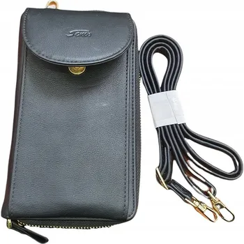 Peněženka Dámská kabelka/pouzdro/peněženka černá s RFID