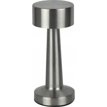 Lampička Stolní lampa RIWIA 1,0W 120lm CCT stříbrná 1.8Ah LED line 204478 LEDline
