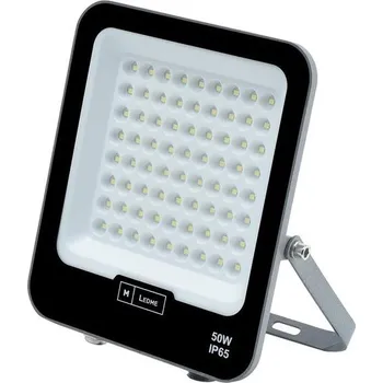 Stojací lampa M Ledme - LED světlomet Napoli Plus 50 W, 6000 lumenů, stmívatelné IP65, teplé světlo (3000 K),