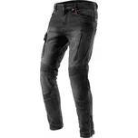Motocyklové džíny Rebelhorn Vandal Monolayer Washed Black 36/34