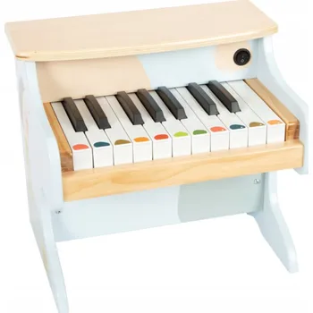 Obraz DŘEVĚNÉ PIANO PIANINKO PRO DĚTI + NOTY