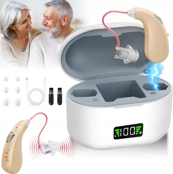 Bezpečnostní kamera Aparat słuchowy intraušní zesilovač zvuku 115 dB s pouzdro