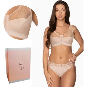 Podprsenka Gaia podprsenka měkká béžová velikost 115G