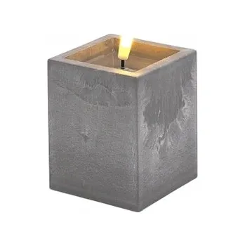 Svíčka LED vklad do hřbitovní svíčky Cortina 10 cm