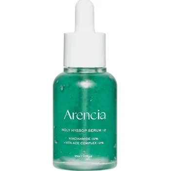 Pleťové sérum Arencia – Holy Hyssop Serum 12 – Rozjasňující sérum s extraktem z yzopu a 10 % niacinamidem – 30 ml