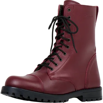 Dámská zimní obuv Samelin Zimní kotníkové boty 511 Burgundy se Zipem-36