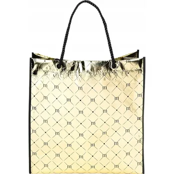 Kabelka Monnari shopper kabelka polyester zlatá