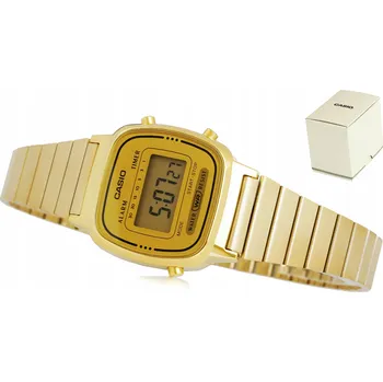 Hodinky Dámské hodinky Casio LA670WEGA-9EF stopky alarm