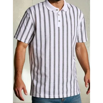 Pánská móda Sinsay - Polo - krémová - 341EK-01X - 341EK-01X-XXL