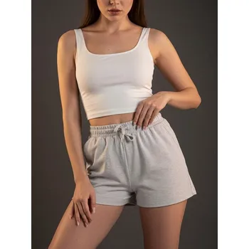 Dámská móda Sinsay - Teplákové kraťasy - šedá - 110AC-9MM - 110AC-9MM-XXS-1