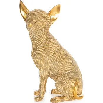 DEKORAČNÍ FIGURKA ELDO 16X11X26 CM ZLATÁ