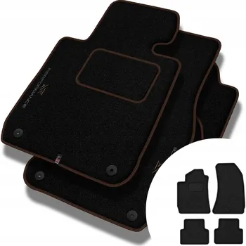 autokoberec Velurové autokoberce Motos 4 ks