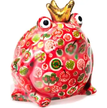 Pokladnička Pomme pidou Pokladnička velikost S - ŽÁBA oranžová p770004