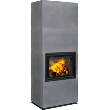 Krbová kamna Romotop Solid F holubí šeď 51502